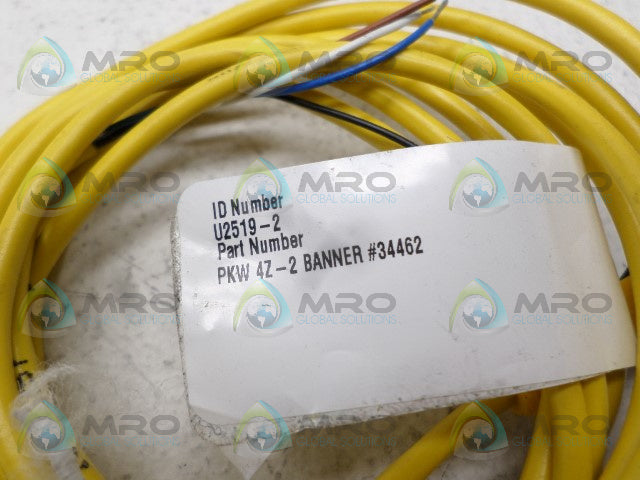 TURCK PKW4Z-2 DISCONNECT CABLE *NEW NO BOX*