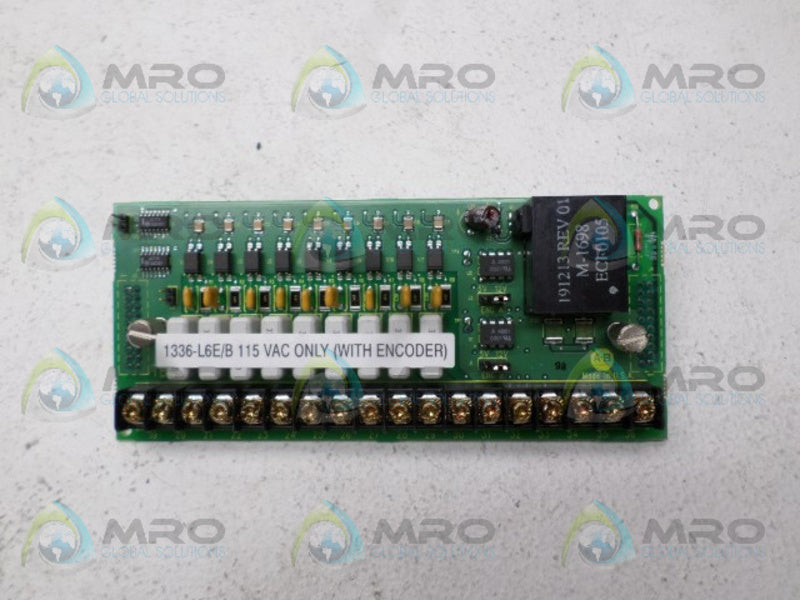 ALLEN BRADLEY 1336-L6E SER. B CONTROL INTERFACE BOARD  NSNP