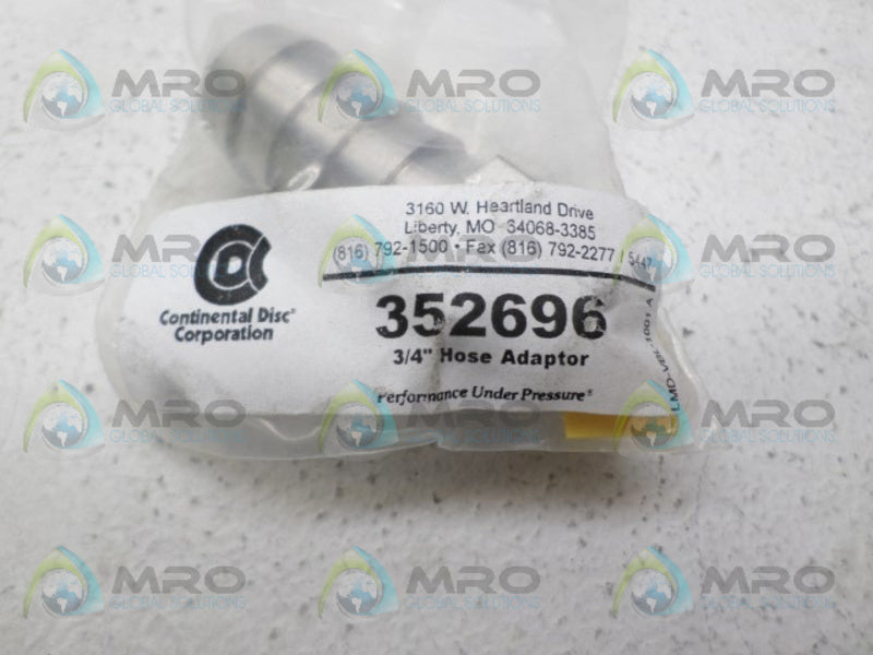 CDC 352696 3/4" HOSE ADAPTER  NSMP