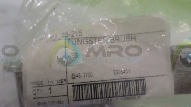 T&B 15-215 TUNGSTEN BRUSH  NSNP IN BAG