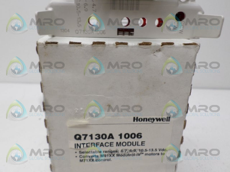 HONEYWELL Q7130A1006 INTERFACE MODULE *NEW IN BOX*
