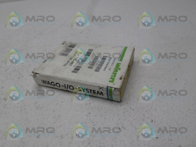 WAGO 750-461 INPUT MODULE *FACTORY SEALED*