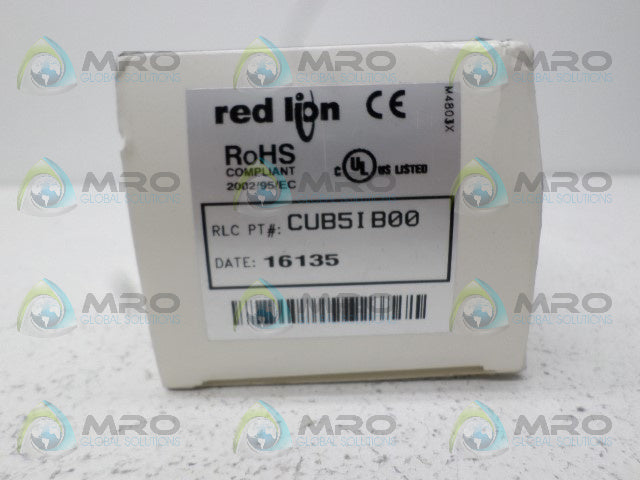 RED LION CONTROLS CUB5IB00 CURRENT METER *NEW IN BOX*
