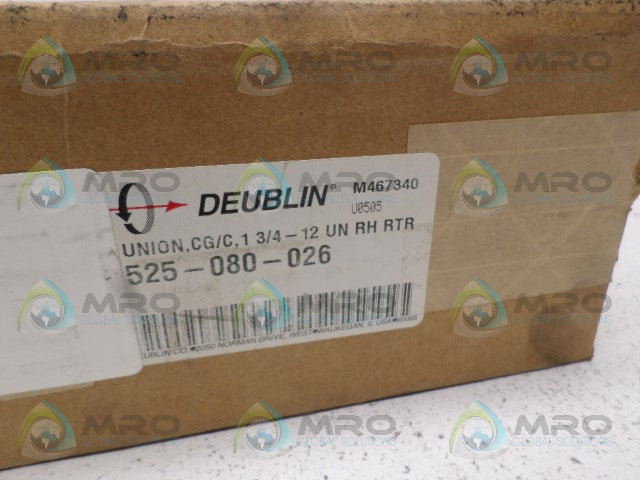 DEUBLIN 525-080-026 ROTARY UNION *FACTORY SEALED*