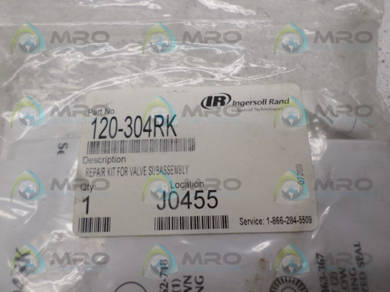 INGERSOLL RAND 120-304RK REPAIR KIT * NEW IN FACTORY BAG *