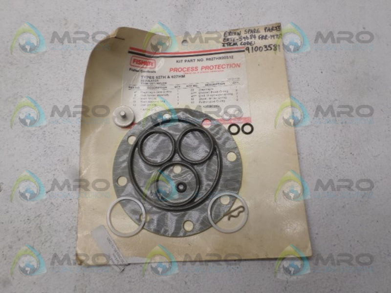 FISHER R627HX00S12 REPAIR KIT *NEW IN ORIGINAL PACKAGE*