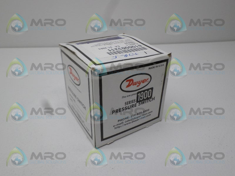 DWYER 1996-20 PRESSURE SWITCH *NEW IN BOX*