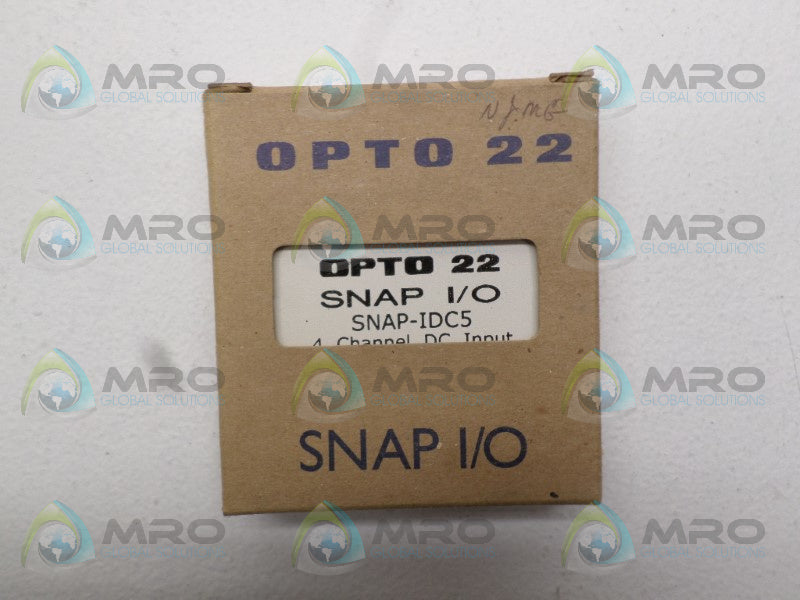 OPTO 22 SNAP-IDC5 DC INPUT MODULE *NEW IN BOX*