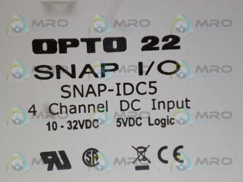 OPTO 22 SNAP-IDC5 DC INPUT MODULE *NEW IN BOX*