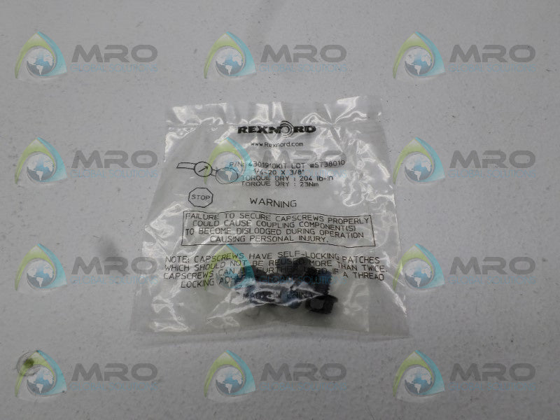 REXNORD 4301910KIT SCREW REPAIR KIT  NSMP