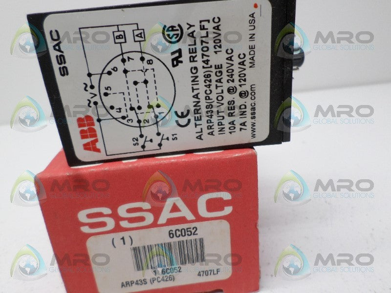 ABB ARP43S SOLID STATE RELAY 120VAC *NEW IN BOX*