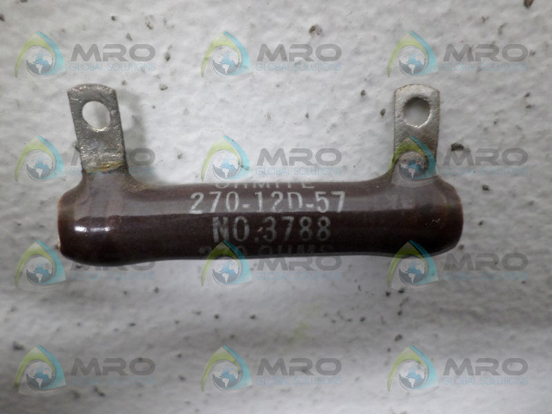 OHMITE 3788 270-12D-57 RESISITOR 270 OHMS  NSNP