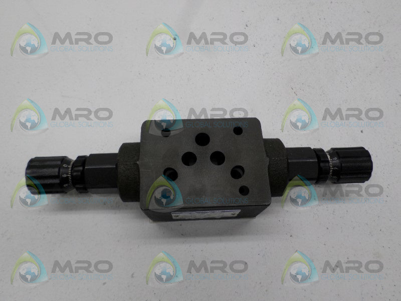 YUKEN MSW-03-X-1090T THROTTLE & CHECK MODULAR VALVE *NEW NO BOX*