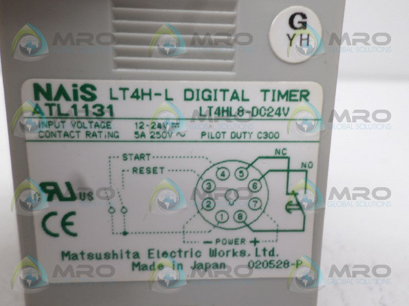 NAIS LT4H-L DIGITAL TIMER *NEW NO BOX*