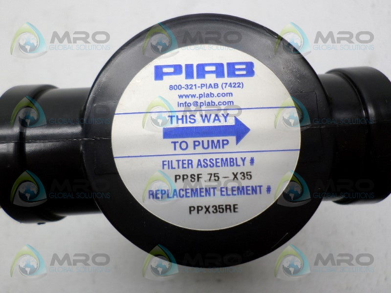 PIAB PPX35RE REPLACEMENT ELEMENT *NEW NO BOX*