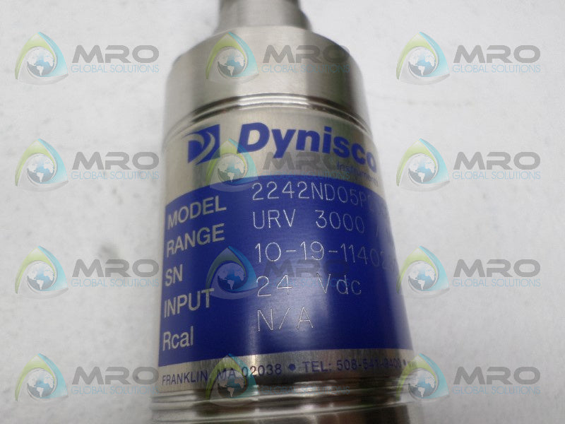 DYNISCO 2242ND05P20CEDDACAZZB628 PRESSURE TRANSDUCER  NSNP