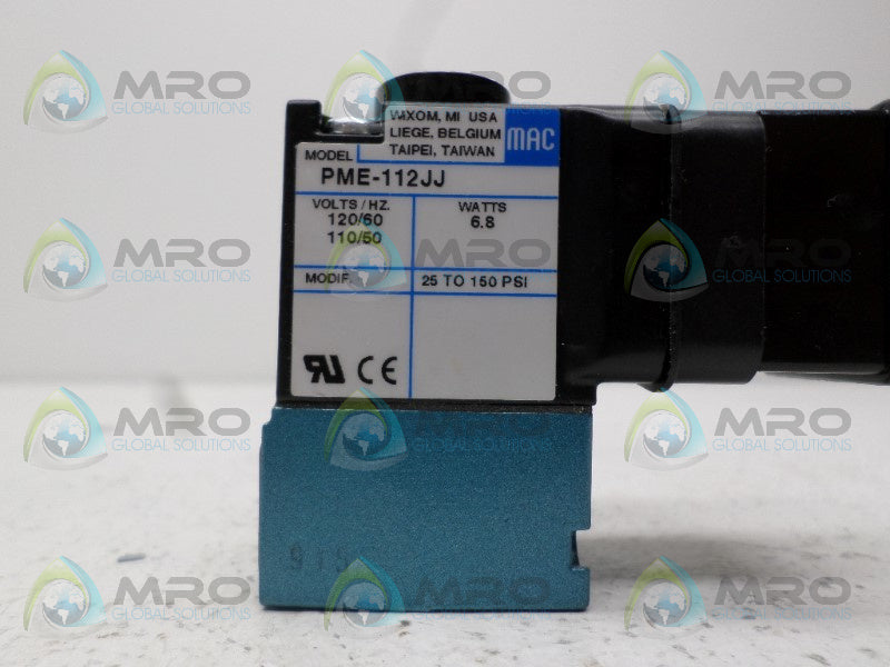 MAC PME-112JJ SOLENOID COIL 110/120V *NEW NO BOX*