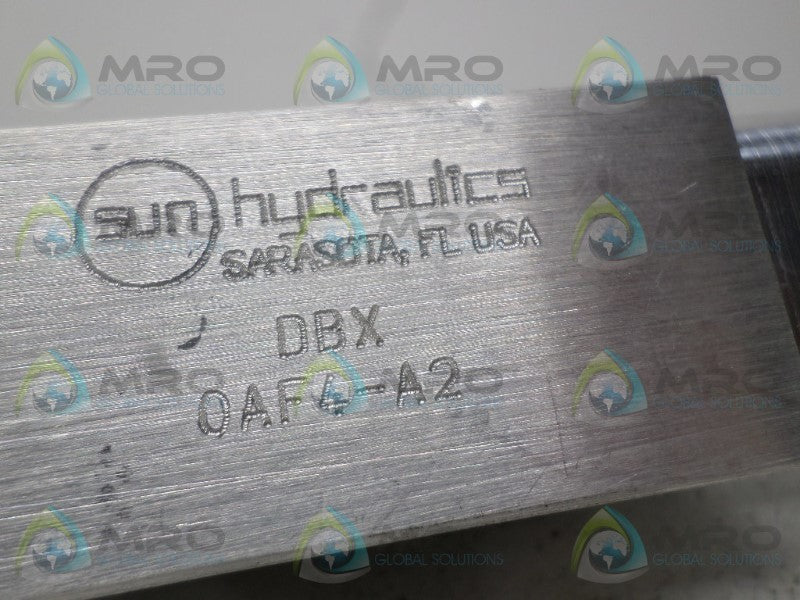 SUN HYDRAULICS DBX 0AF4-A2 SOLENOID VALVE  NSNP