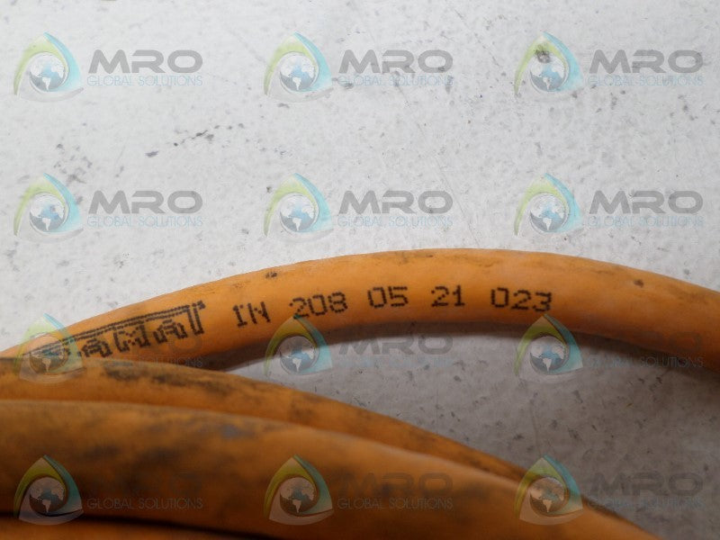 INDRAMAT 2080521023 SERVO CABLE (AS PICTURED)  UNMP