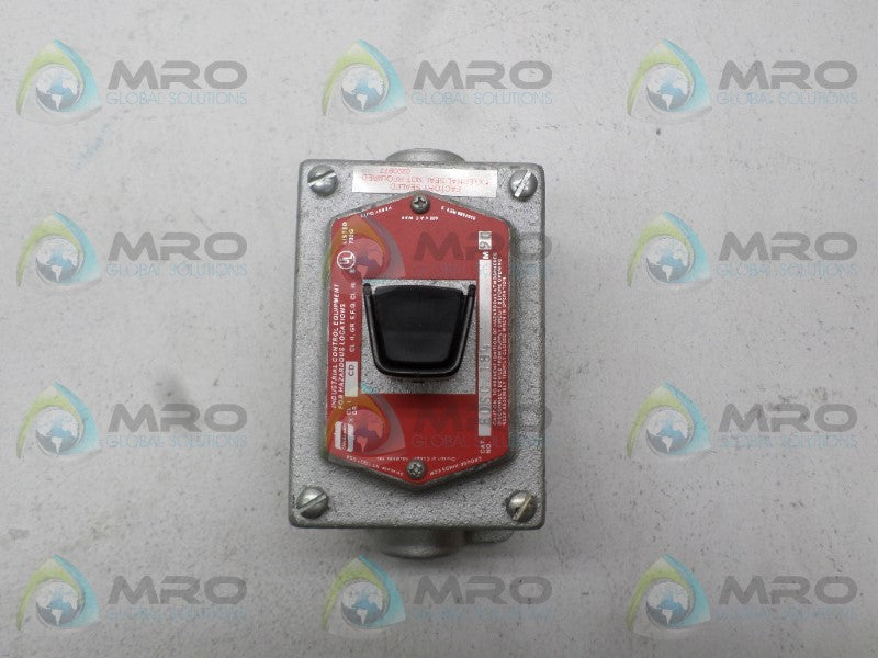 CROUSE-HINDS EDSC2184 SAFETY STOP SWITCH *NEW NO BOX*