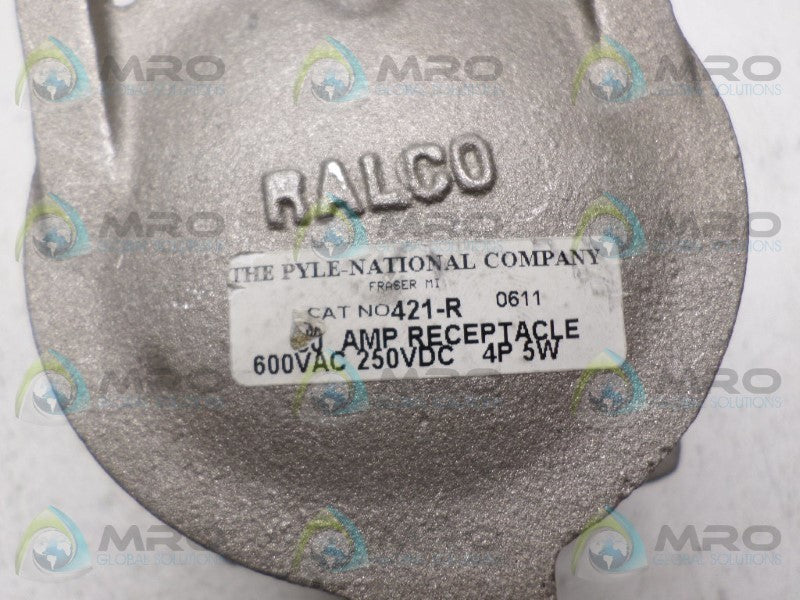 RALCO 421-R AMP RECEPTACLE  NSNP