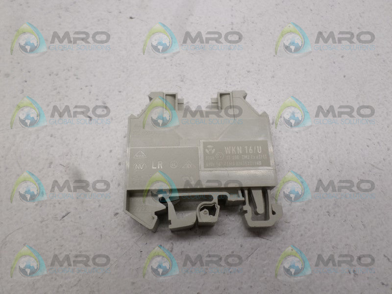 WIELAND WKN16/U TERMINAL BLOCK *NEW NO BOX*