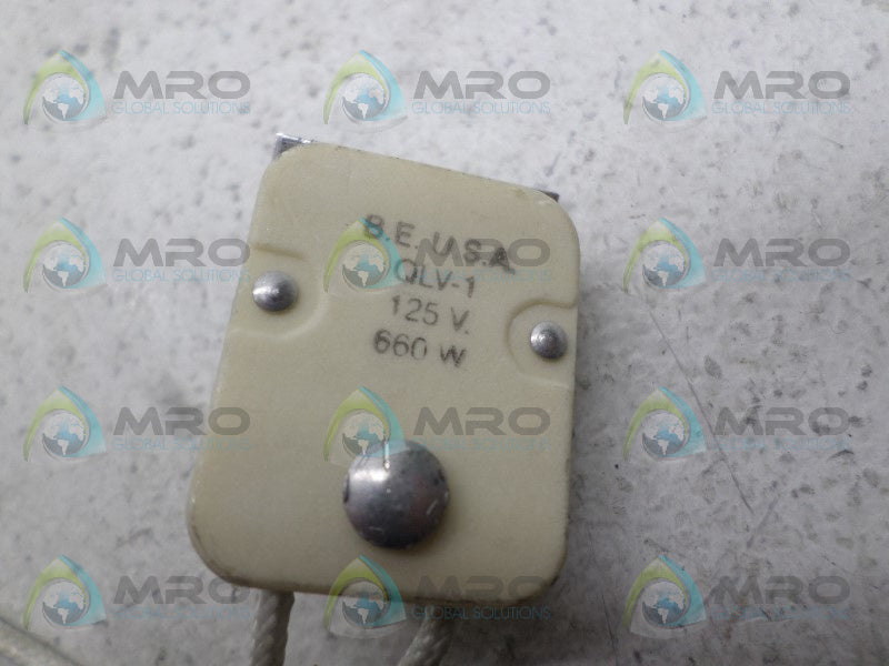 BUHL QLV-1 LAMP SOCKET HOLDER (AS PICTURED) *NEW NO BOX*