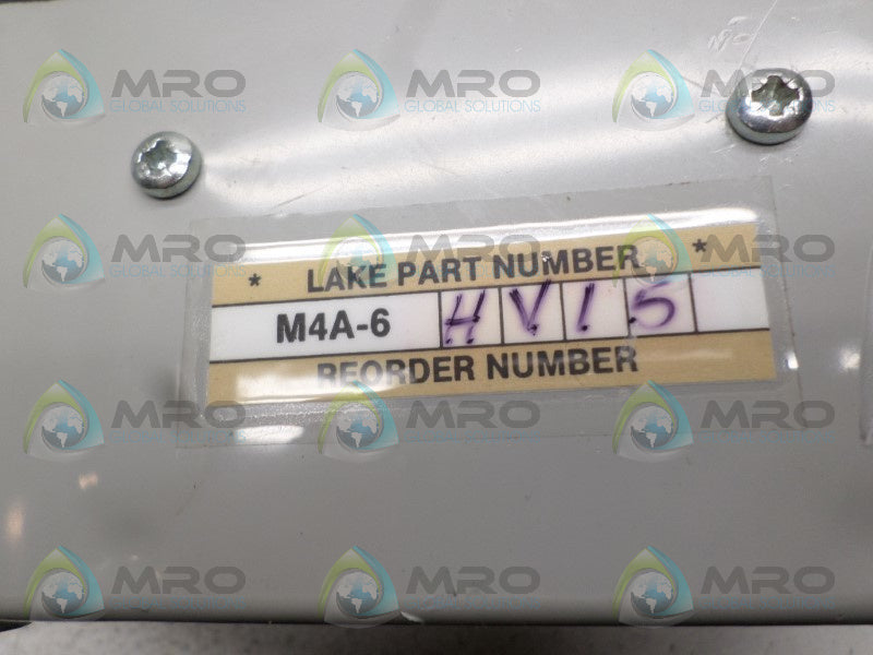 LAKE MONITORS M4A-6 FLOW ALARM SWITCH *NEW NO BOX*