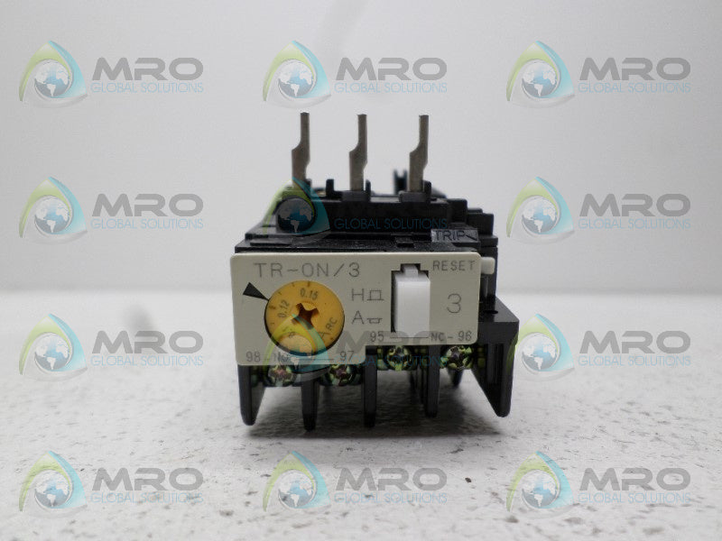 FUJI ELECTRIC TR-0N/3 TR13D OVERLOAD RELAY 0.1-0.15A *NEW NO BOX*