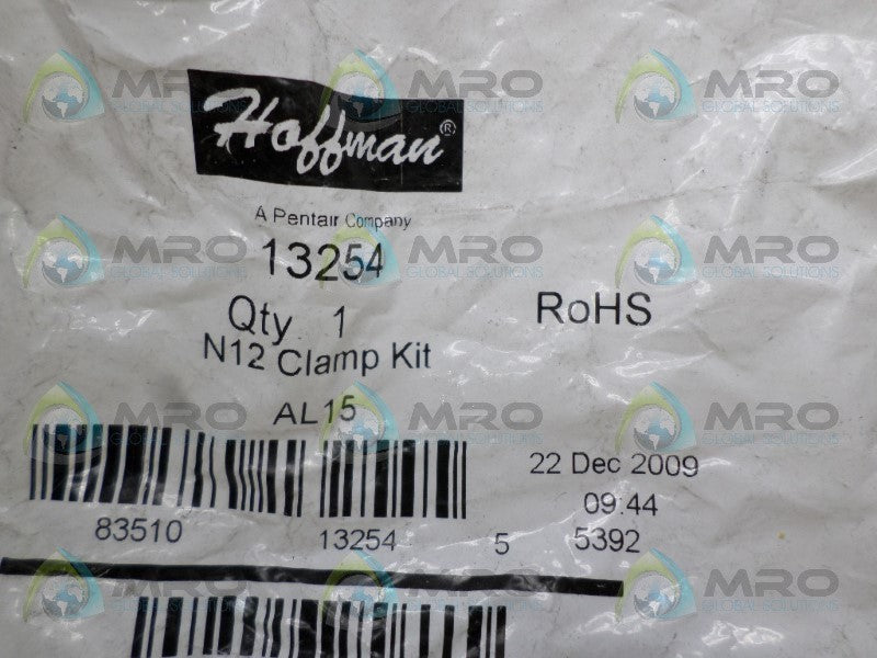 HOFFMAN 13254 AL15 CLAMP KIT *NEW IN FACTORY BAG*