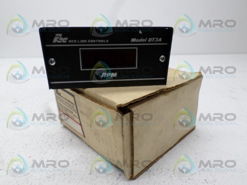 RED LION CONTROLS DT3A0400 DIGITAL DISPLAY INDICATOR METER *NEW IN BOX*
