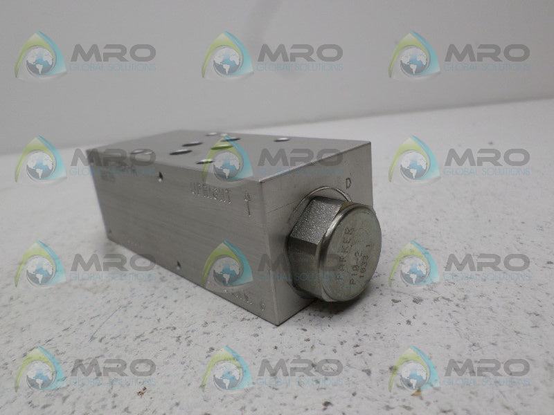PARKER BD03-ABX-A P10-2 HYDRAULIC VALVE MANIFOLD *NEW NO BOX*