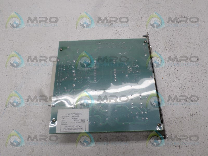 BALANCE SYSTEMS 9SHVM2000AL050 POWER SUPPLY UNIT *NEW NO BOX*