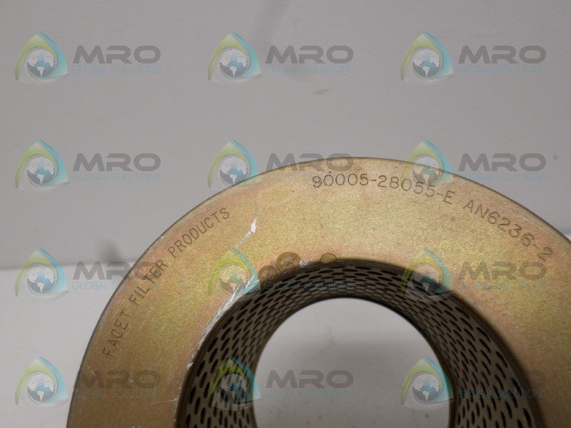 FACET FILTER PRODUCTS 90005-28055-E AN6236-2 FILTER *NEW NO BOX*