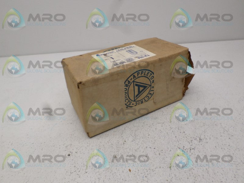 APPLETON VGL-1CL FIXTURE GLOBE *NEW IN BOX*