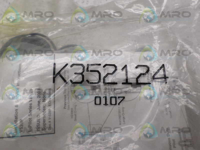 PARKER K352124 REPAIR KIT * NEW IN FACTORY BAG *