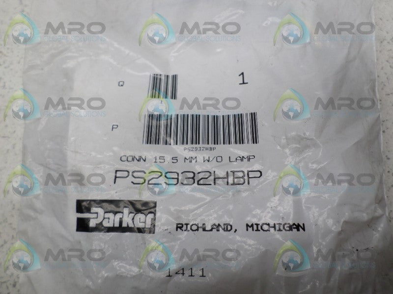 PARKER PS2932HBP CONNECTOR NSMP