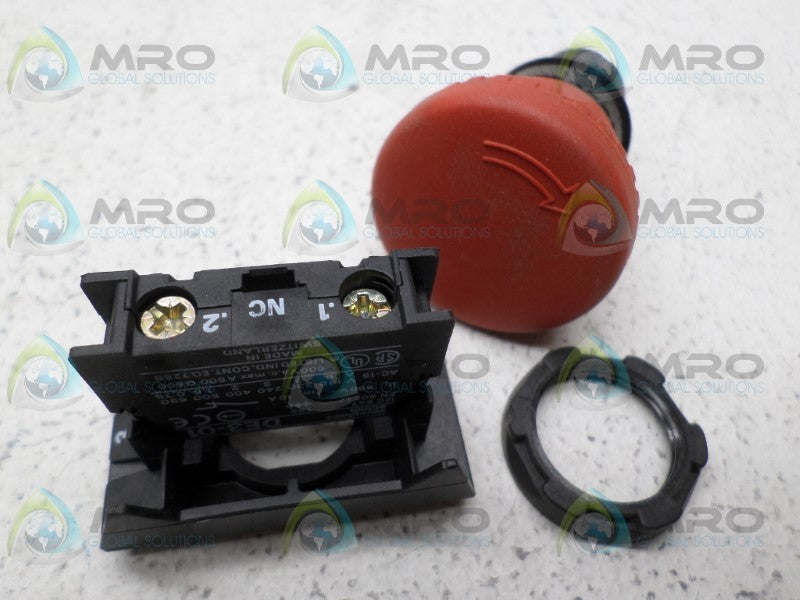 SPRECHER+SCHUH DN3-40-01 EMERGENCY STOP PUSHBUTTON *NEW IN BOX*
