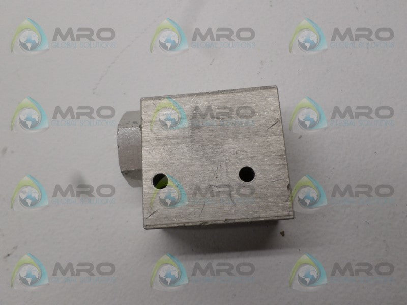 PARKER N1642003 PNEUMATIC SHUTTLE VALVE *USED*