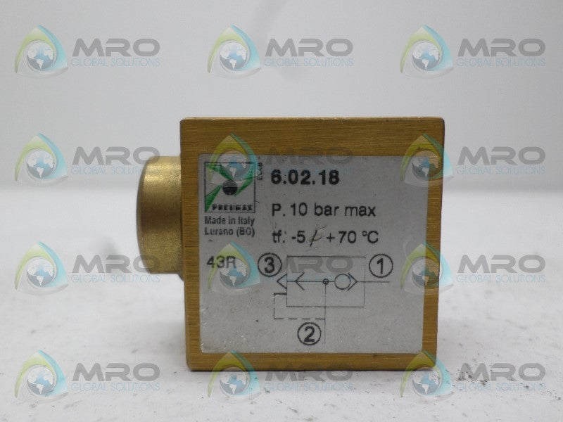 PNEUMAX 6.02.18 SHUTTLE VALVE * NEW NO BOX *