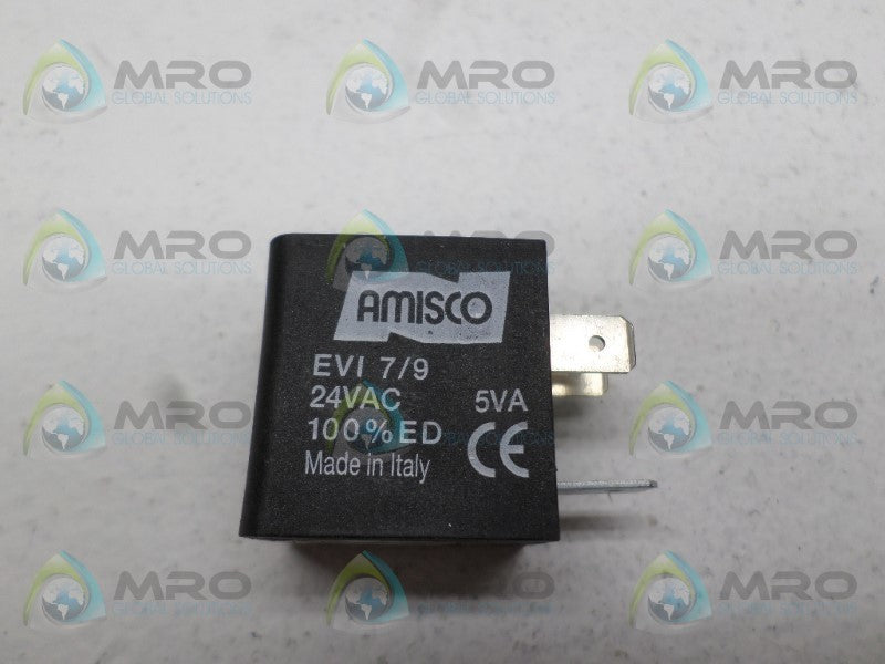 AMISCO EVI7/9 SOLENOID VALVE COIL 24VAC *NEW NO BOX*