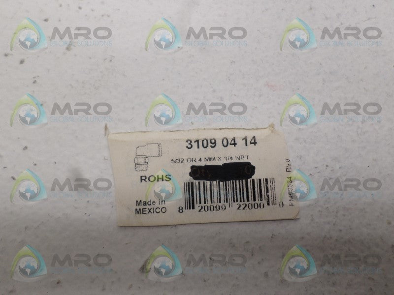 LEGRIS 31090414 PUSHI-IN ELBOW FITTING  NSNP