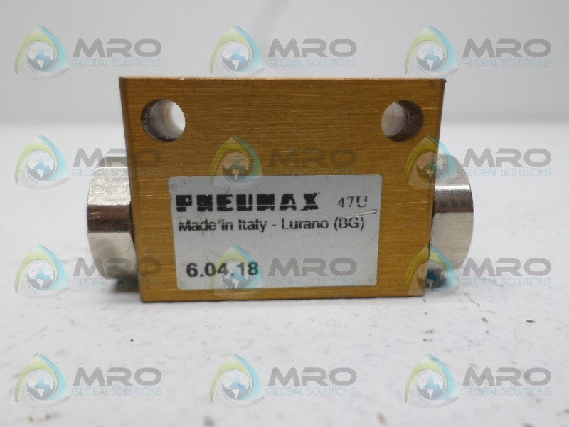 PNEUMAX 6.04.18 SHUTTLE VALVE  NSNP