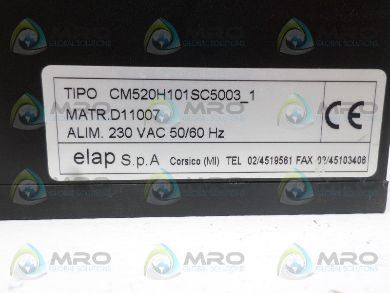 ELAP CM250 CM520H101SC5003_1 CONTROL PANEL *NEW NO BOX*