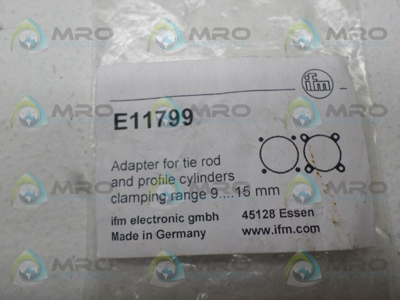 IFM EFECTOR E11799 TIE-ROD CYLINDER BRACKET *NEW IN FACTORY BAG*
