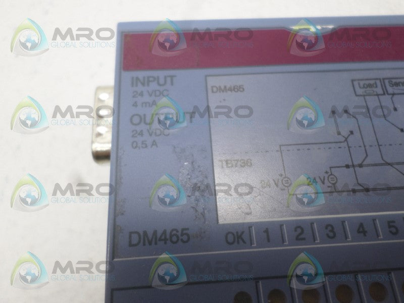 B&R AUTOMATION DM465 7DM465.7 DIGITAL MIXED MODULE *USED*