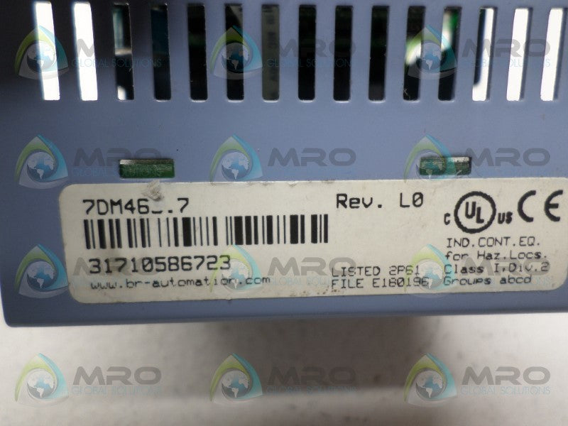 B&R AUTOMATION DM465 7DM465.7 DIGITAL MIXED MODULE *USED*