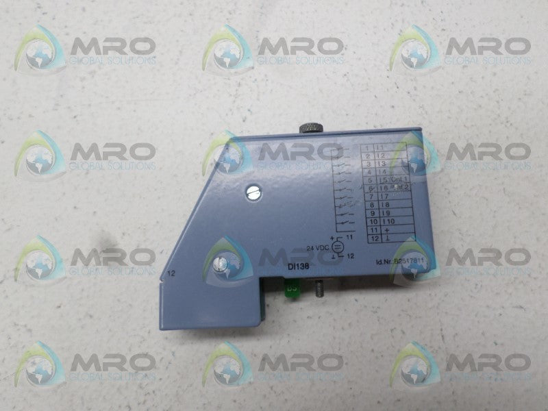 B&R AUTOMATION 7DI138.70 INPUT MODULE UNMP