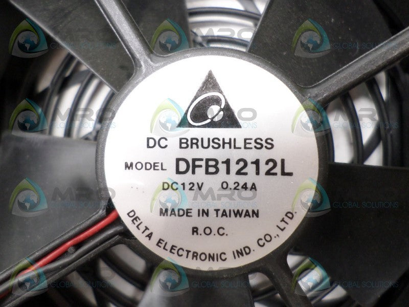 DELTA ELECTRONICS DFB1212L DC BRUSHLESS FAN *USED*