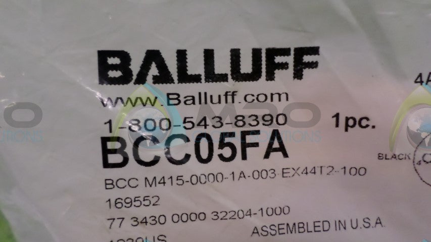 BALLUFF BCC05FA CONNECTOR *NEW IN BAG*
